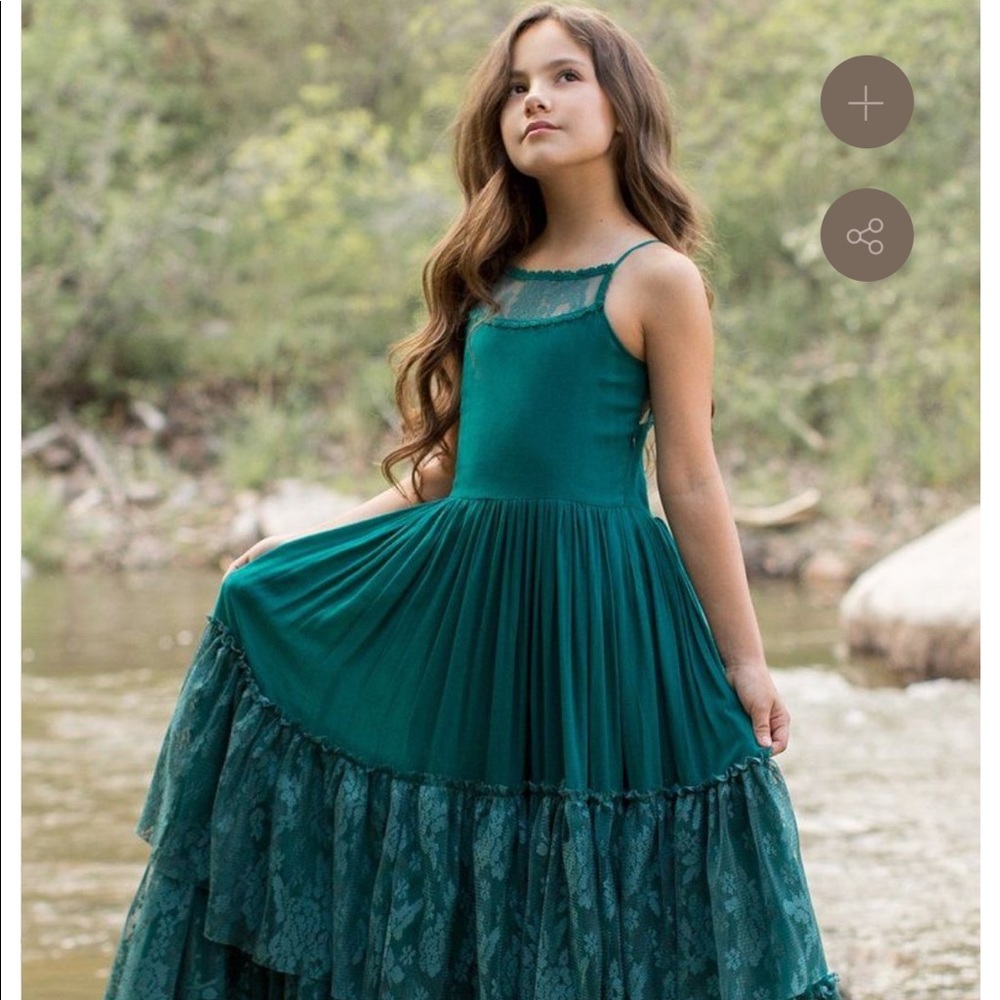 Catrin Dress in Teal